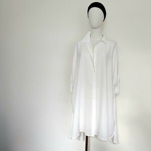 ZARA Long Flowy Shirt